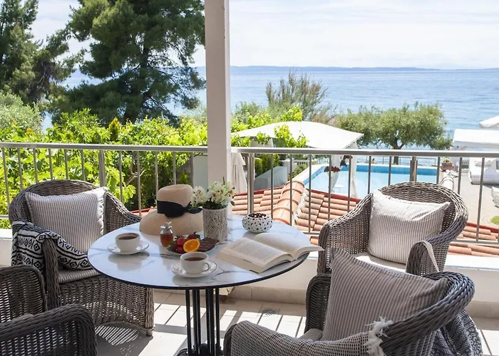 Апартаменты In Elia With A Shared Pool